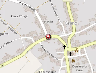 Carte de Pompiers à Grand