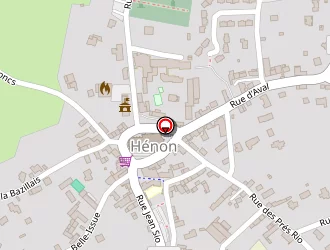 Carte de Au Coeur Des Anges à Hénon