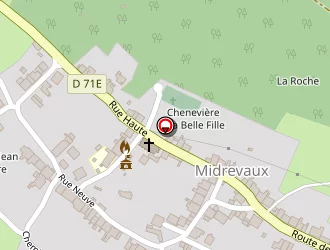 Carte de Ecole à Midrevaux