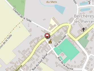 Carte de Ecole Mixte à Berchères-les-pierres