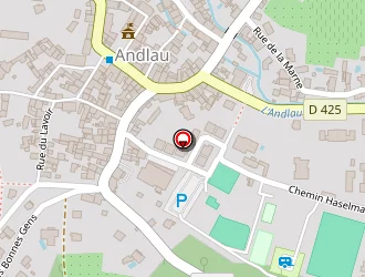 Carte de Rietsch à Andlau