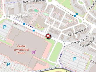 Carte de Ford Piroux à Brest