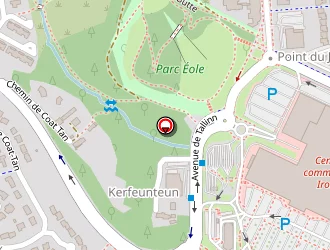 Carte de La Halle à Brest