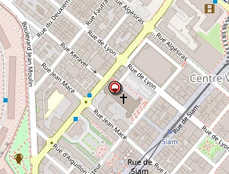 Carte de Akahee Tattoo à Brest