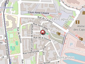 Carte de Du Plateau à Brest