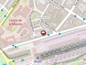 Carte de Centre Keratoconseil (plaisirimmo) à Brest