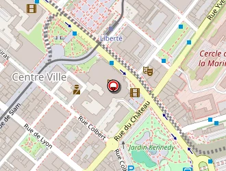 Carte de Abalys Hôtel à Brest