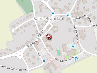 Carte de Agence Postale à Saint-brandan