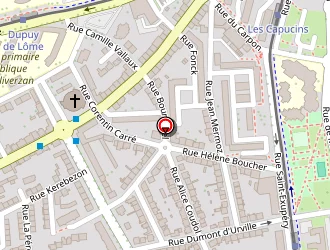 Carte de De Sousa Construction à Brest