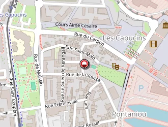 Carte de Vivre La Rue à Brest