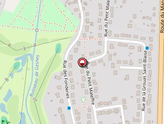 Carte de Golf à Arçonnay