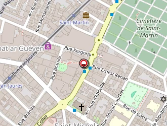 Carte de Actual L'agencemploi à Brest