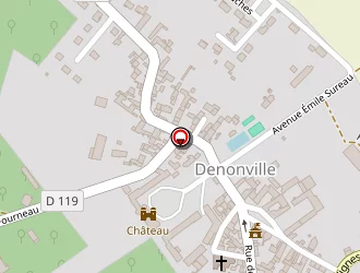 Carte de Ecole à Denonville