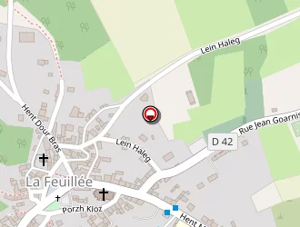 Carte de La Poste à Feuillée (la)