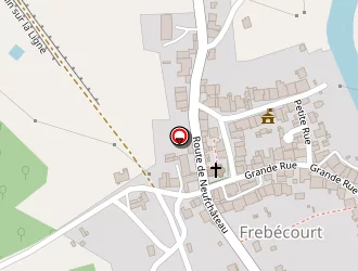 Carte de Gérard Domimique à Frebécourt