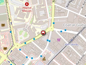 Carte de The Roof à Brest