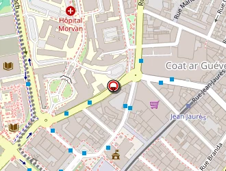 Carte de Adidas à Brest