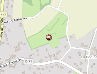 Carte de Pelhate à Brusvily