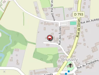 Carte de Mairie à Brusvily