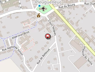 Carte de Deshayes à Pleugueneuc