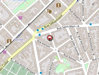 Carte de Christy Coiffure à Brest