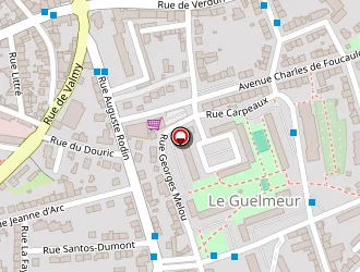 Carte de La Rotonde à Brest