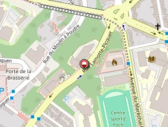 Carte de Penauille Poly Propreté à Brest