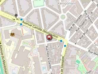 Carte de Le Sougou Diane à Brest