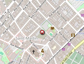 Carte de Opticien Krys à Brest