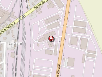 Carte de Garage Millon à Brienne-le-château