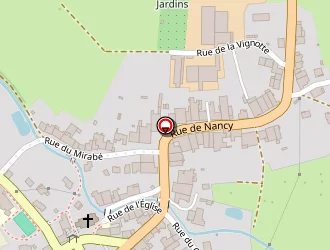 Carte de Vuillaume Xavier à Diarville