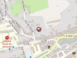 Carte de Michel Catherine à Senones