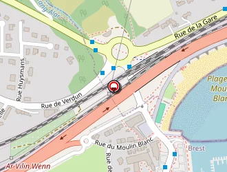 Carte de Le Bras André à Brest