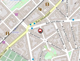 Carte de Secours Catholique à Brest