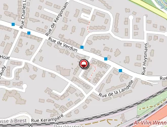 Carte de Breut Jacqueline à Brest