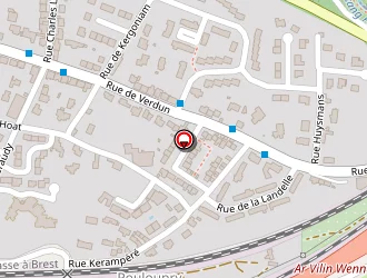 Carte de Les Editions Du Barbu à Brest