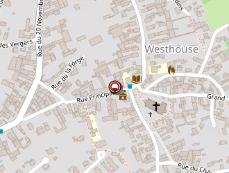 Carte de Jousson Loan à Westhouse