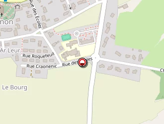 Carte de Ecole Publique à Dirinon