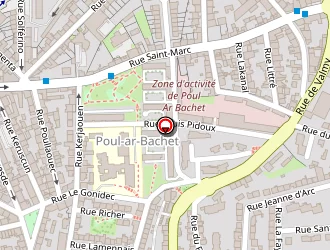 Carte de Studio Santé 29 à Brest