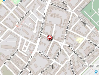 Carte de Les Caves St Martin à Brest