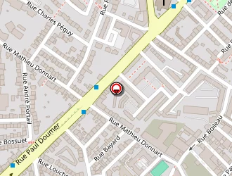 Carte de Renault Garage Des Halles à Brest