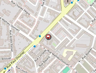 Carte de La Résidence Albert Premier à Brest