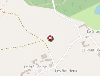 Carte de Des Deux Prés à Hénon