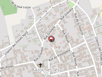 Carte de Agence Postale Communale à Bazoches-lès-bray