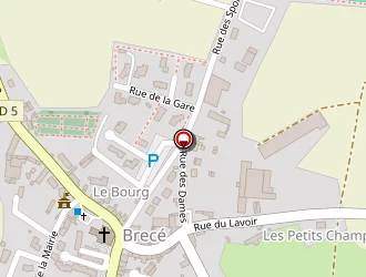 Carte de Pivette Bernard à Brecé