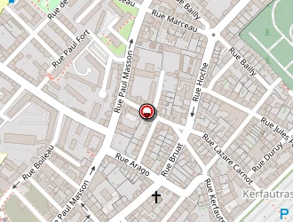 Carte de L'artefacteur à Brest