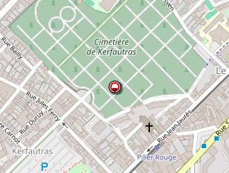 Carte de Marbrerie Kervevan à Brest