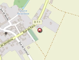 Carte de Bâti-monde à Voise