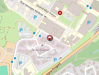 Carte de Les Alizés à Brest