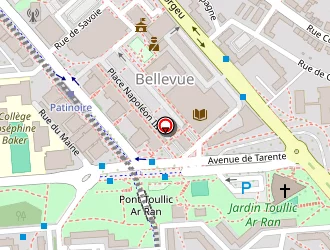 Carte de La Cantoche à Brest